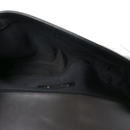 Chanel Calfskin Pleated Medium Boy Flap Black 5 of 10