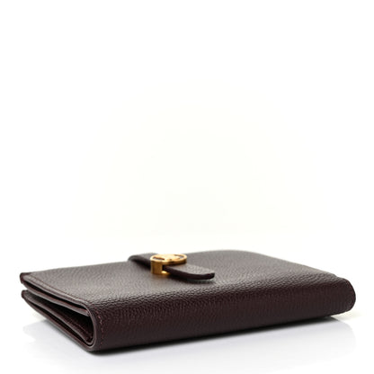 Burberry Grainy Calfskin Monogram Motif Folding Wallet Brown 4 of 9