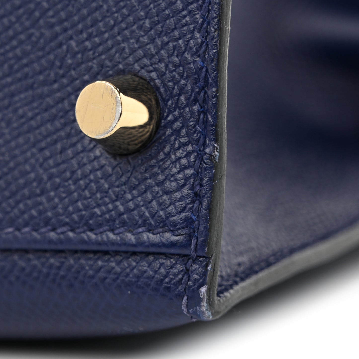 Epsom Kelly Sellier 32 Bleu Saphir