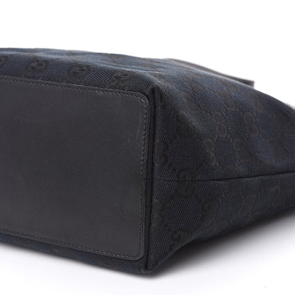 Gucci Monogram Shoulder Bag Black 9 of 12