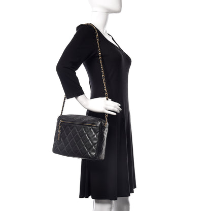Chanel Caviar Quilted Camera Case Black 2 of 10