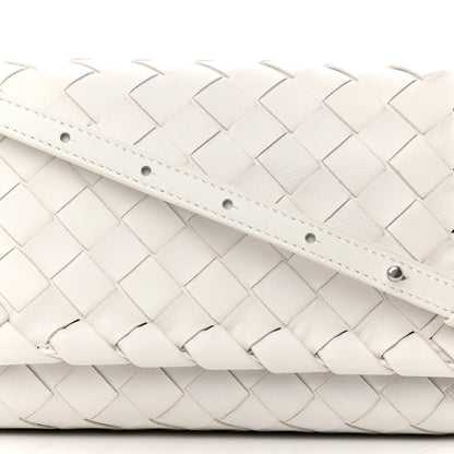Bottega Veneta Nappa Intrecciato Mini Crossbody White 8 of 12