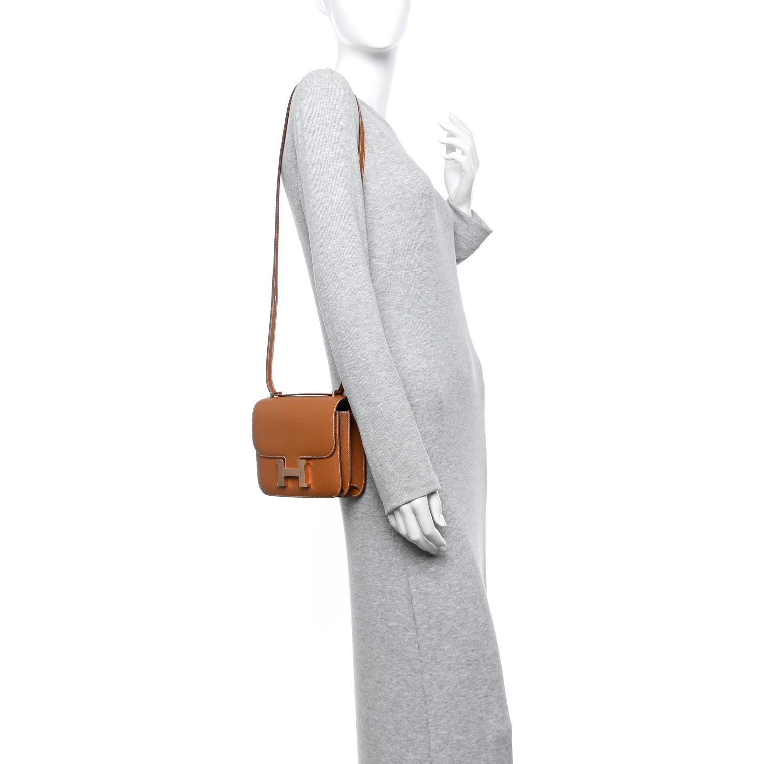 Hermes Epsom Constance 18 Gold 2 of 11