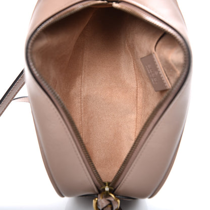 Gucci Calfskin Matelasse Small GG Marmont Chain Shoulder Bag Taupe 5 of 7