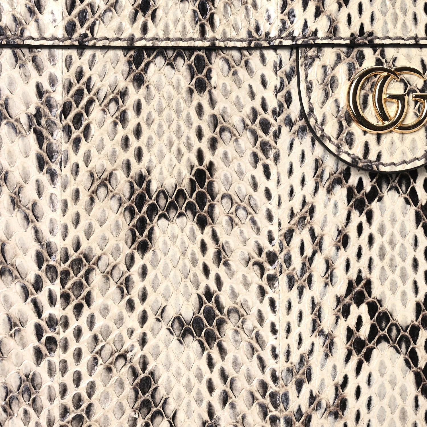 Gucci Snakeskin GG Small Ophidia Chain Shoulder Bag Roccia 10 of 15