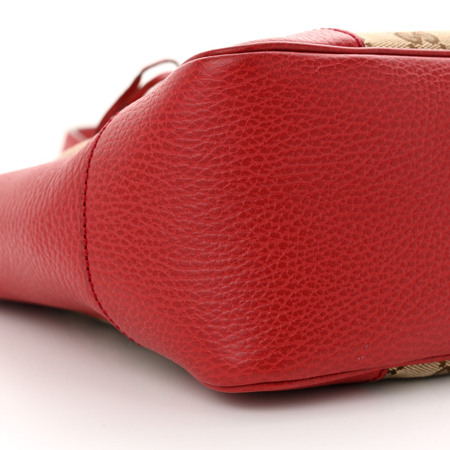 Monogram Small Bree Tote Red