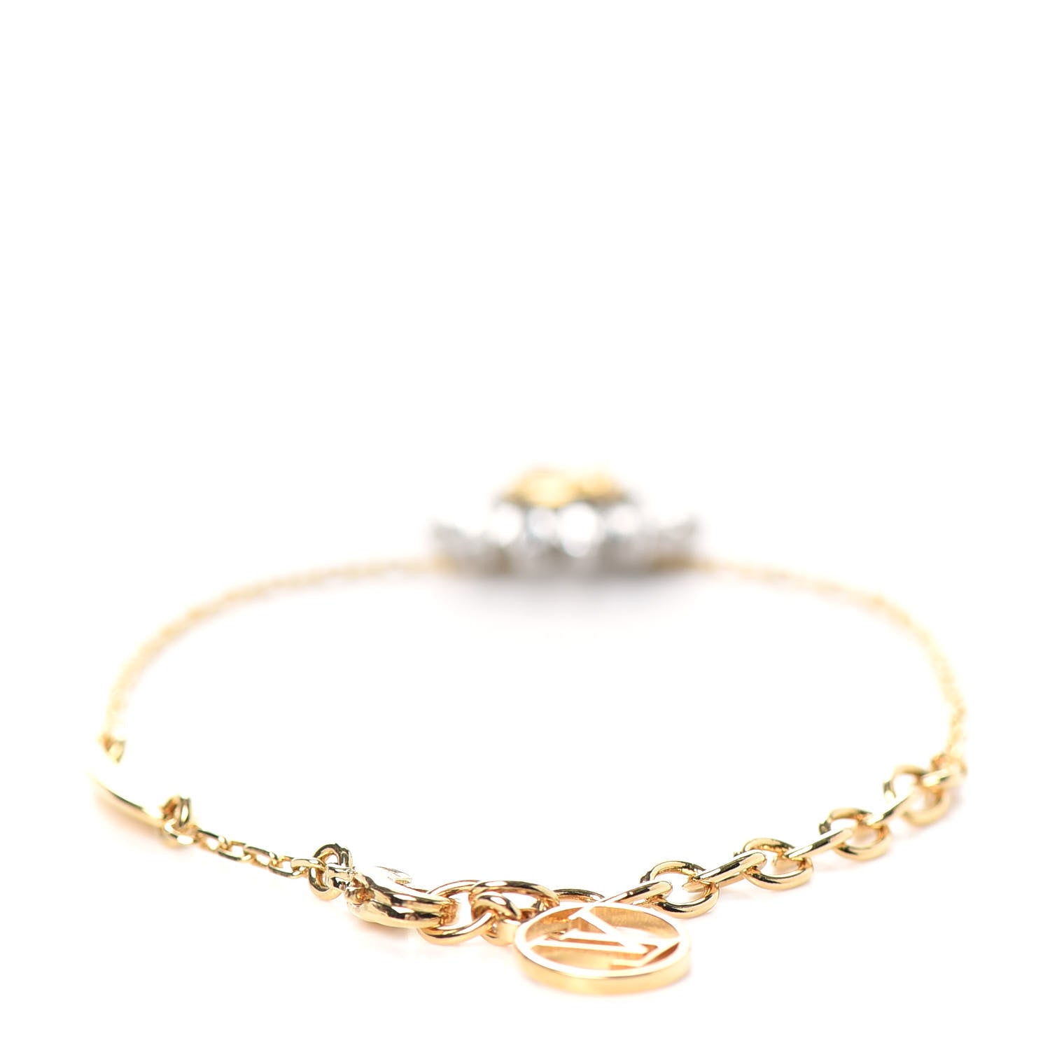 Louis Vuitton Crystal Starlight Bracelet Gold 3 of 4