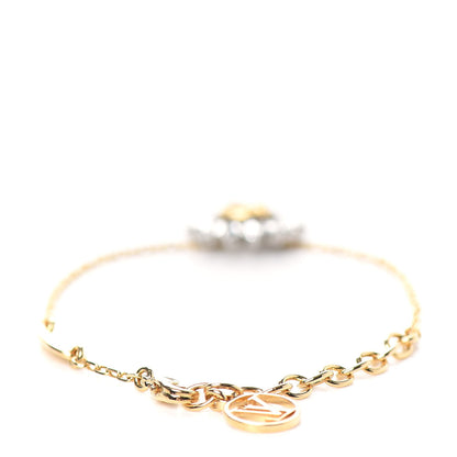 Louis Vuitton Crystal Starlight Bracelet Gold 3 of 4