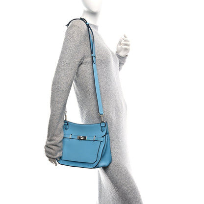 Hermes Taurillon Clemence Jypsiere 28 Bleu Du Nord 2 of 10