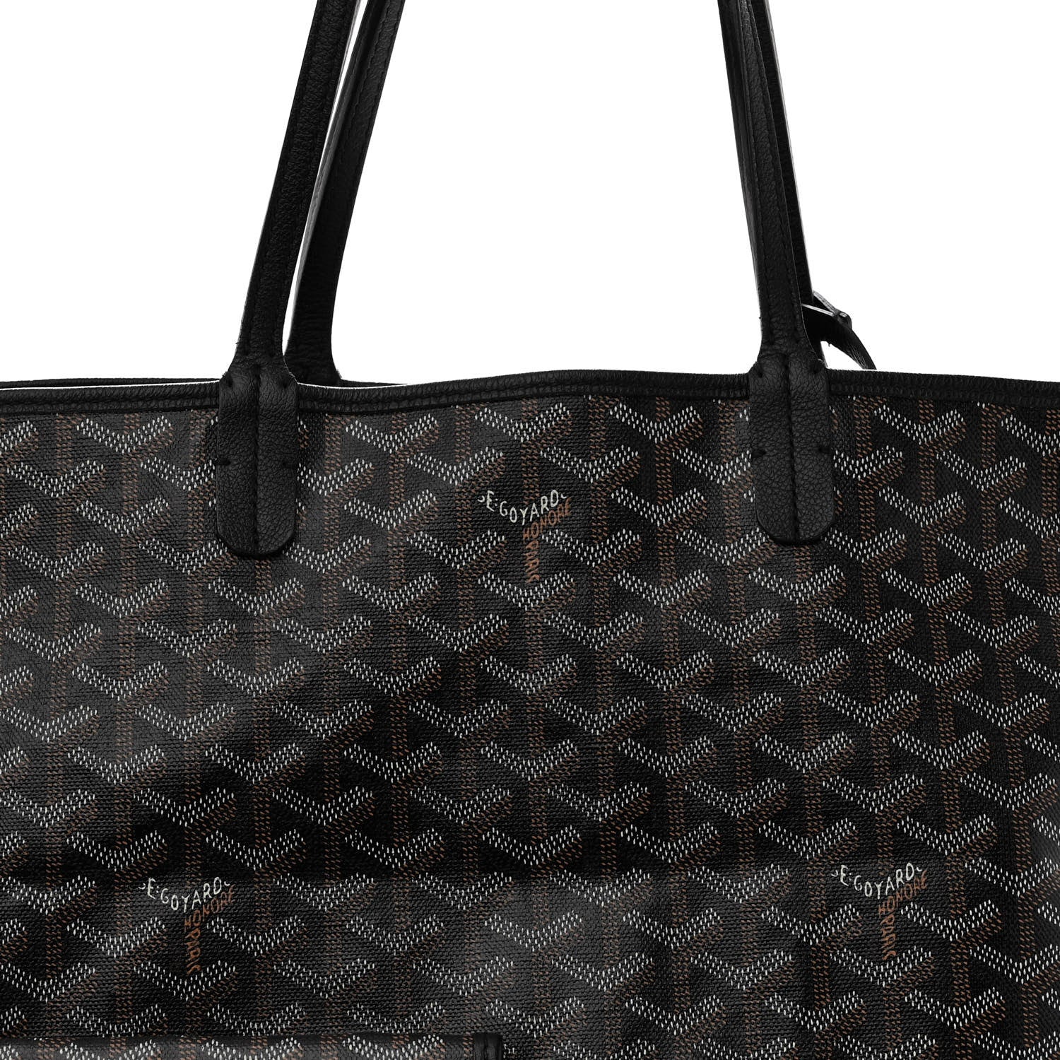 Goyard Goyardine Saint Louis PM Black 8 of 10