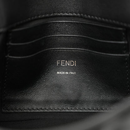 Fendi Nappa FF 1974 Embossed Mini Baguette Black 6 of 12