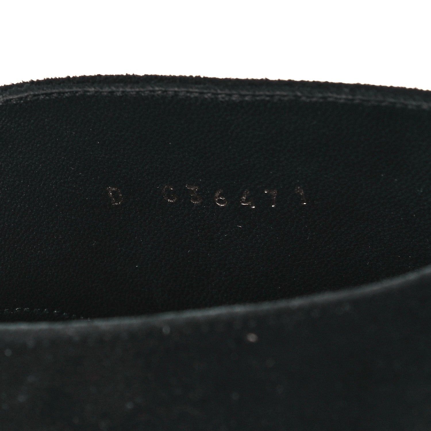 Chanel Suede Calfskin Pearl Cap Toe Short Boots 37 Black 8 of 9