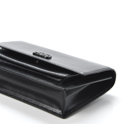 Balenciaga Shiny Box Calfskin Monochrome XS Sharp Belt Bag Black 6 of 8