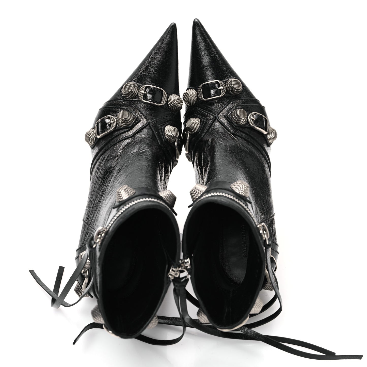 Agneau Arena Cagole 90mm Ankle Boots 36 Black