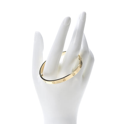 Cartier 18K Yellow Gold LOVE Bracelet 17 2 of 7