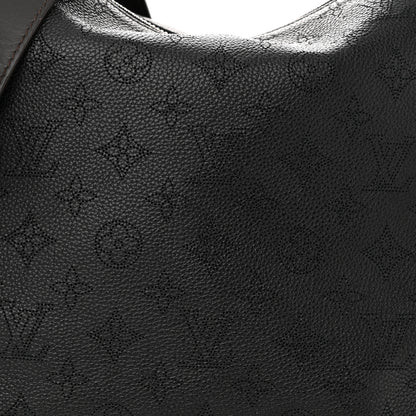 Louis Vuitton Mahina Beaubourg Hobo MM Black 8 of 12