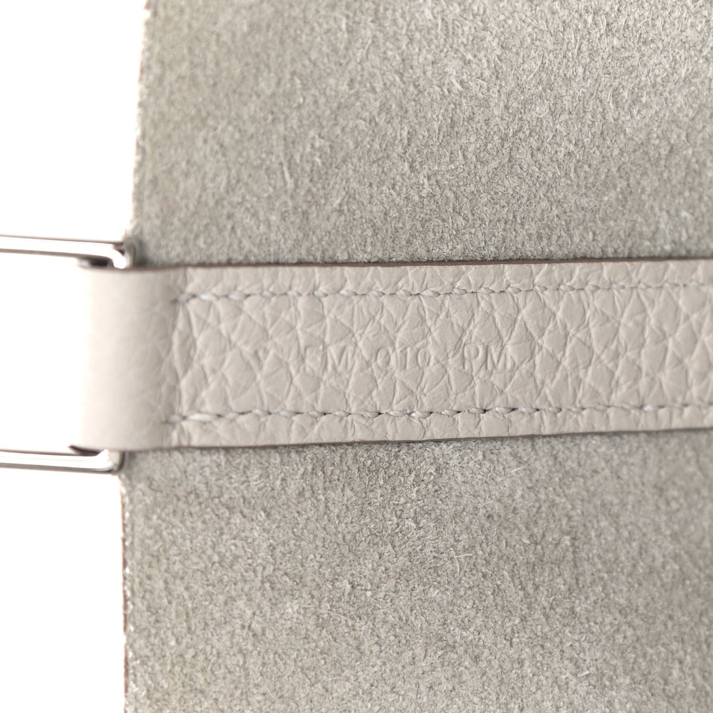 Taurillon Clemence Picotin Lock 22 MM Craie