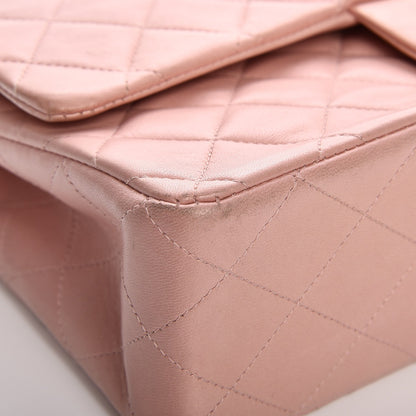 Chanel Lambskin Quilted Medium Double Flap Light Pink 13 of 13