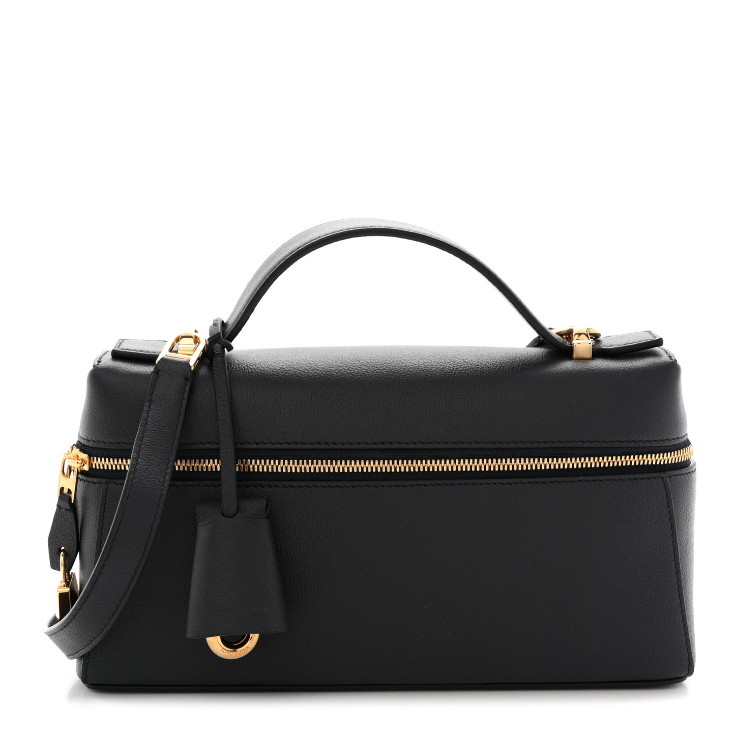 Grained Calfskin L23 Extra Bag  Blue Navy Sun Gold