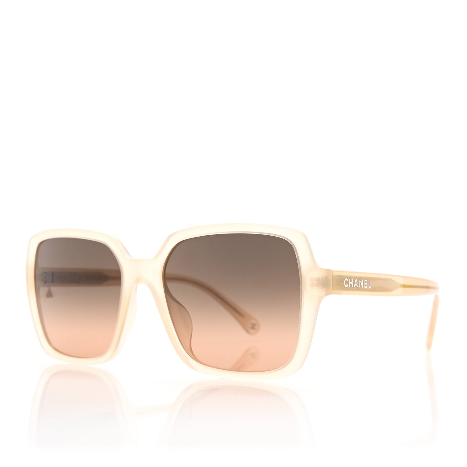 Chanel Acetate Square Sunglasses 5505 Light Brown 1 of 8