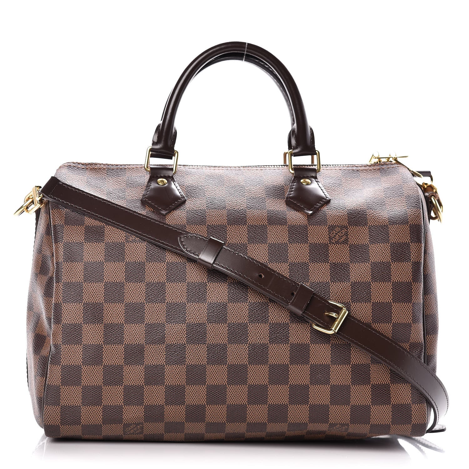 Louis Vuitton Damier Ebene Speedy Bandouliere 30 1 of 11