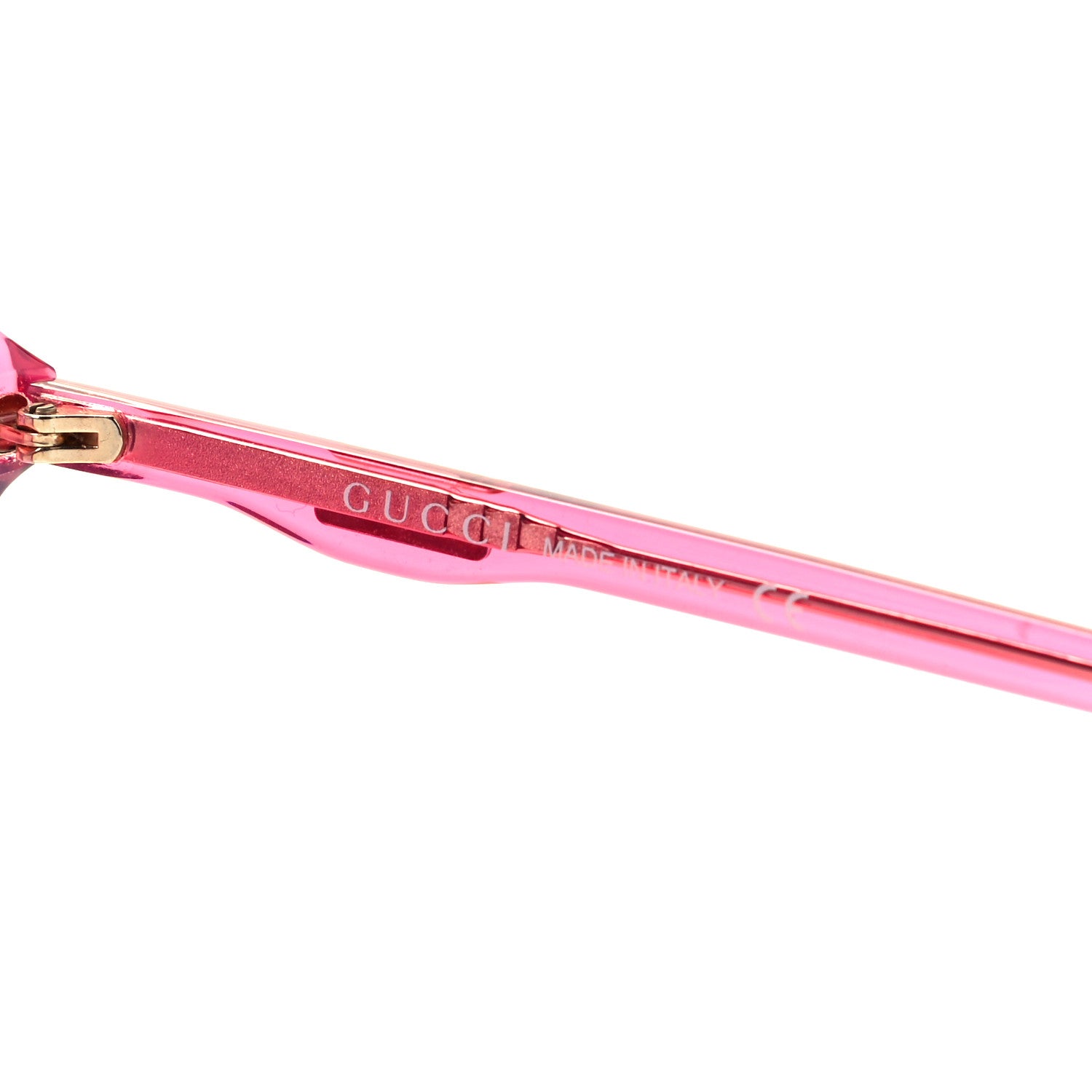Gucci Acetate GG Sunglasses GG0257S Pink 6 of 7