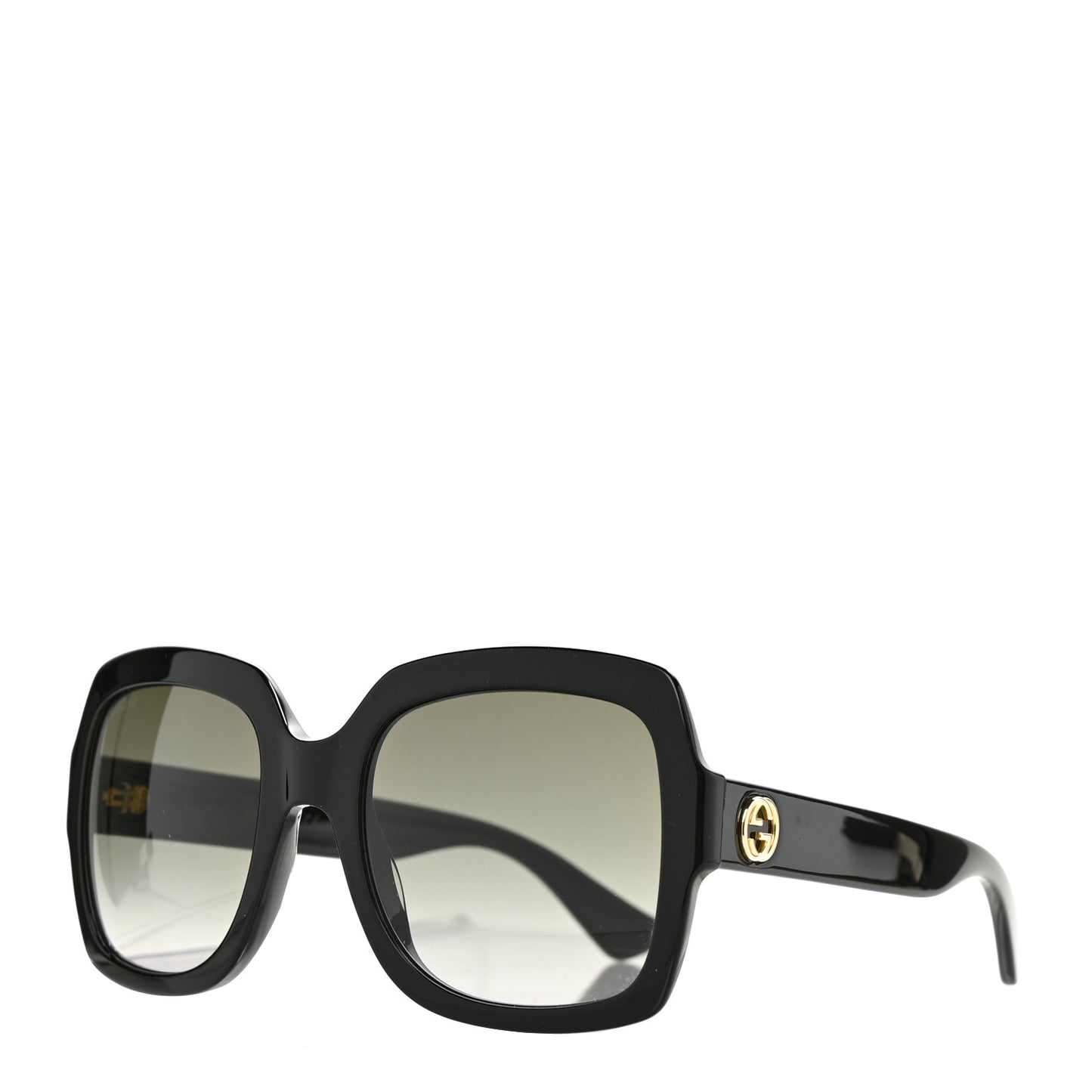 Acetate Square Frame Sunglasses GG0036S Black