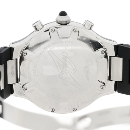 Cartier Stainless Steel Rubber 38mm Must 21 Chronoscaph Quartz Watch Black 4 of 4