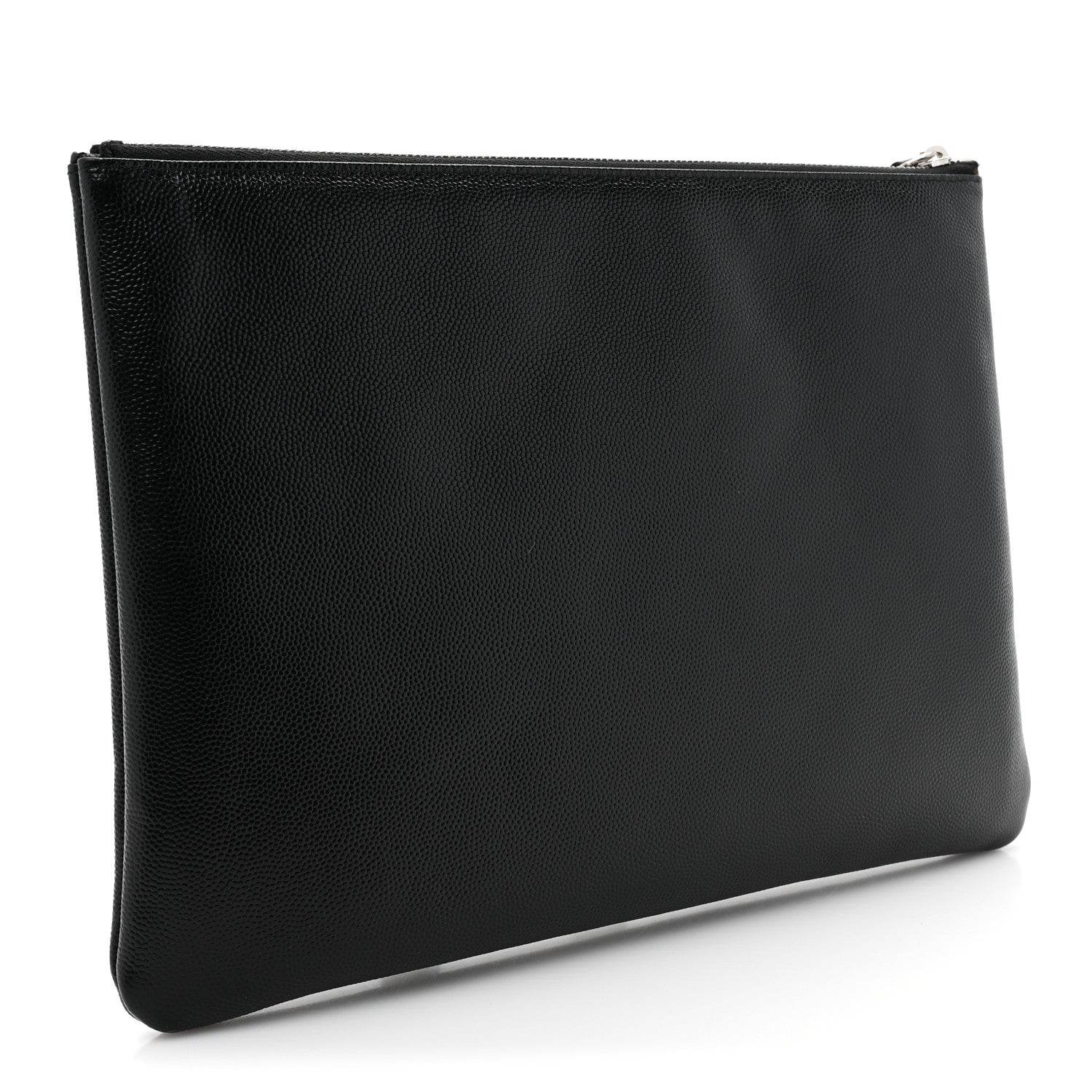 Chanel Caviar Studded Medium Deauville Pouch Black 3 of 9