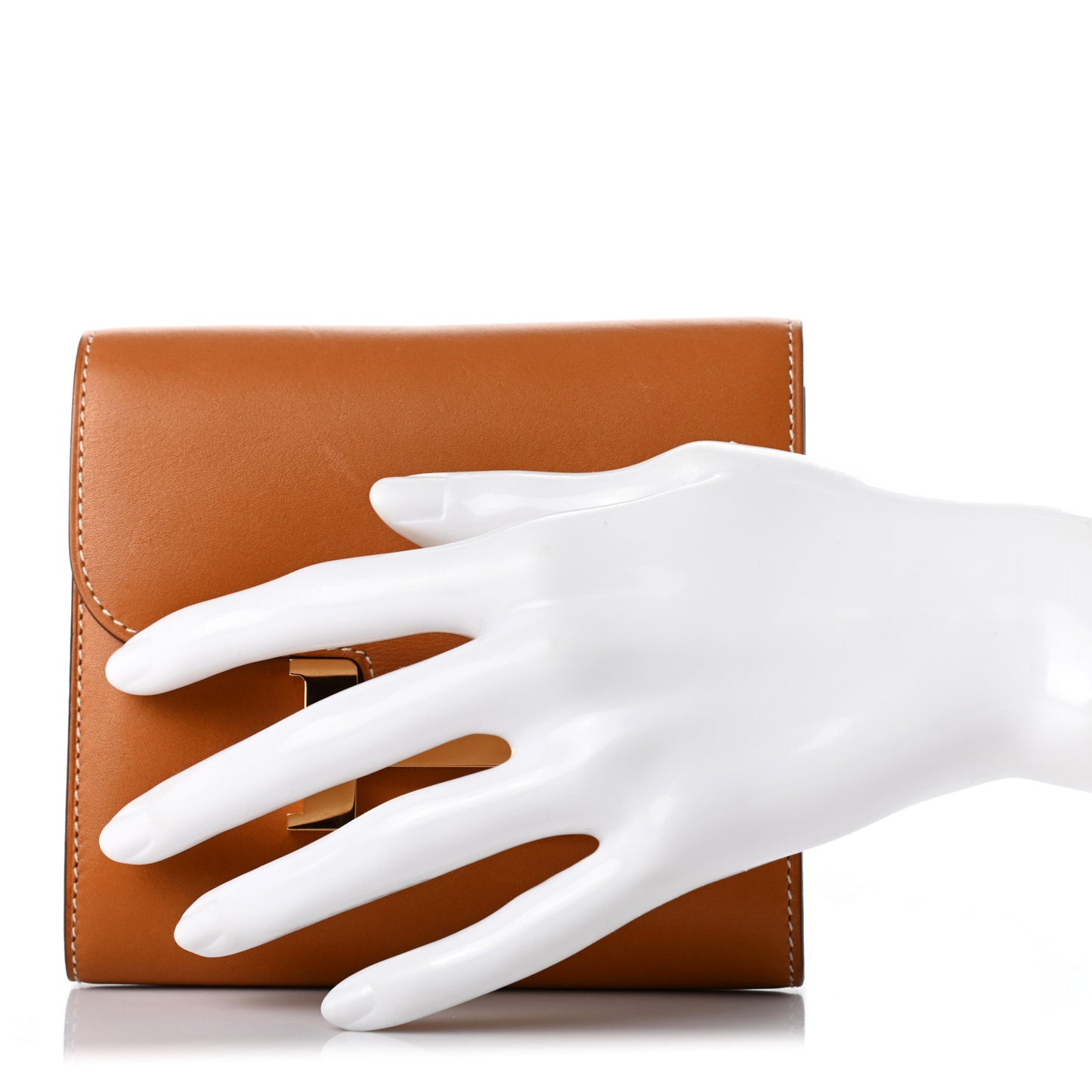 Tadelakt Constance Short Wallet Gold
