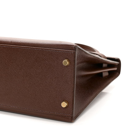 Hermes Courchevel Kelly Sellier 32 Noisette 10 of 12