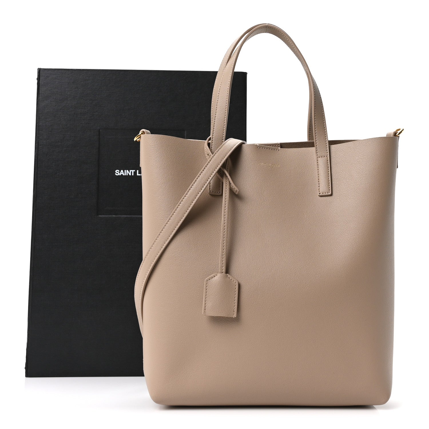 Saint Laurent Calfskin Toy Shopping Tote Nude Powder 11 of 11
