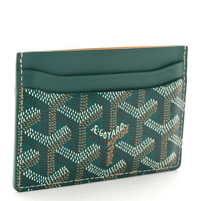 Goyard Goyardine Saint Sulpice Card Holder Green 3 of 7