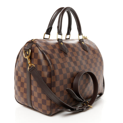 Louis Vuitton Damier Ebene Speedy Bandouliere 30 3 of 12