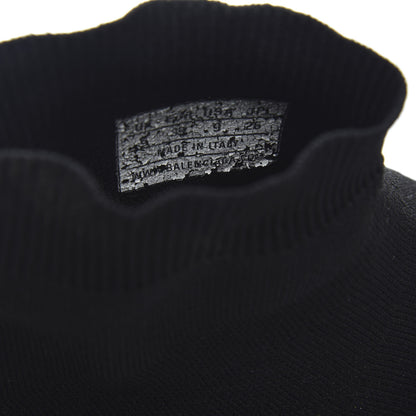 Balenciaga Neoprene Knit Womens Speed Sneakers 39 Black 9 of 10
