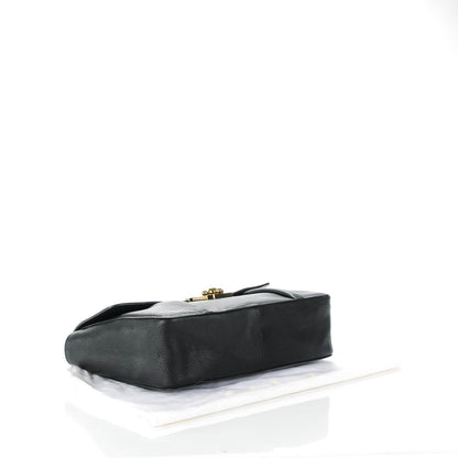 Chloe Goatskin Large Elsie Shoulder Bag Black 4 of 8