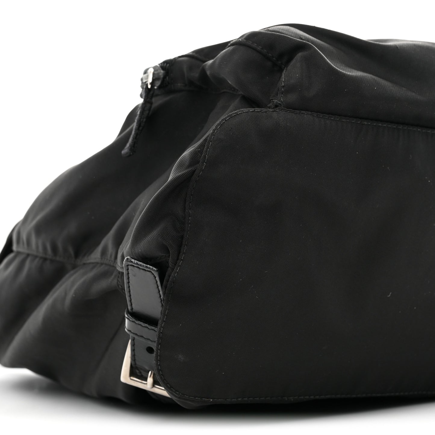 Tessuto Nylon Vela Cinch Backpack Black