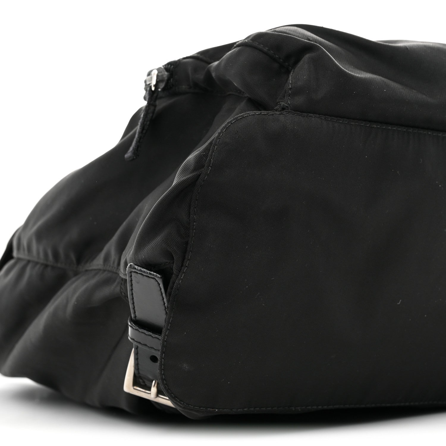 Prada Tessuto Nylon Vela Cinch Backpack Black 8 of 9