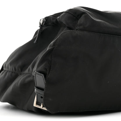 Prada Tessuto Nylon Vela Cinch Backpack Black 8 of 9