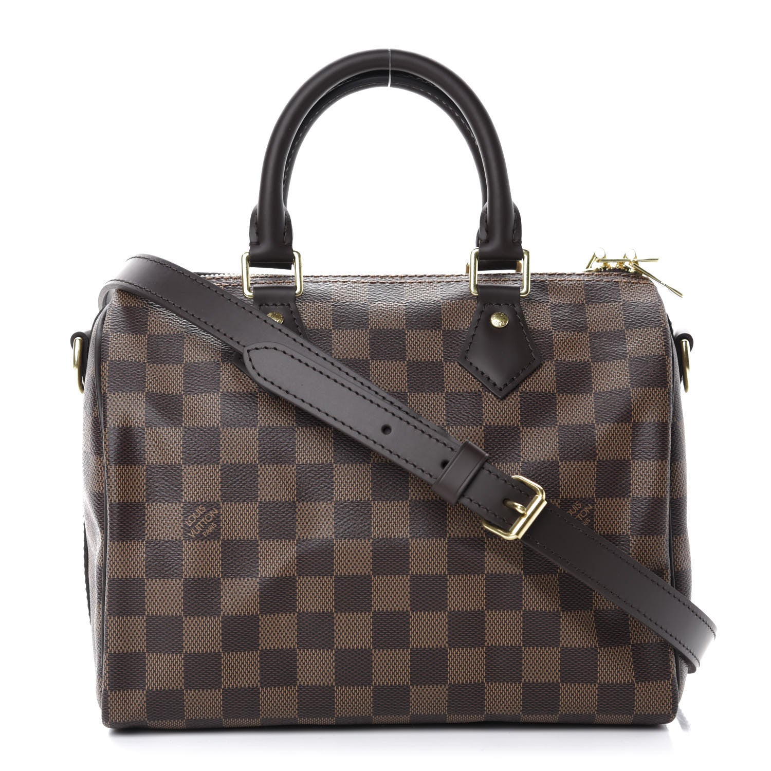 Louis Vuitton Damier Ebene Speedy Bandouliere 25 1 of 10