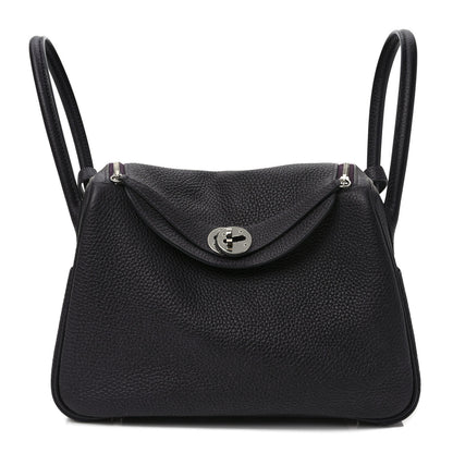 Hermes Taurillon Clemence Lindy 26 Prunoir 1 of 9