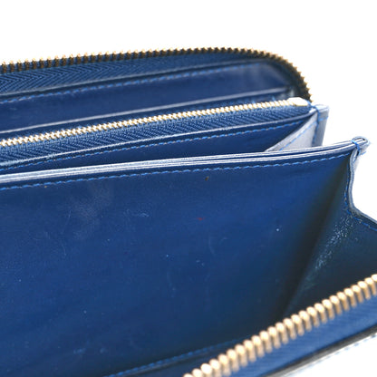 Louis Vuitton Vernis Zippy Wallet Grand Blue 10 of 19
