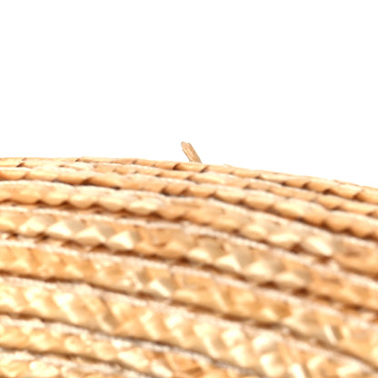 Gucci Abaca Straw Web Fedora Hat XL 13 of 13
