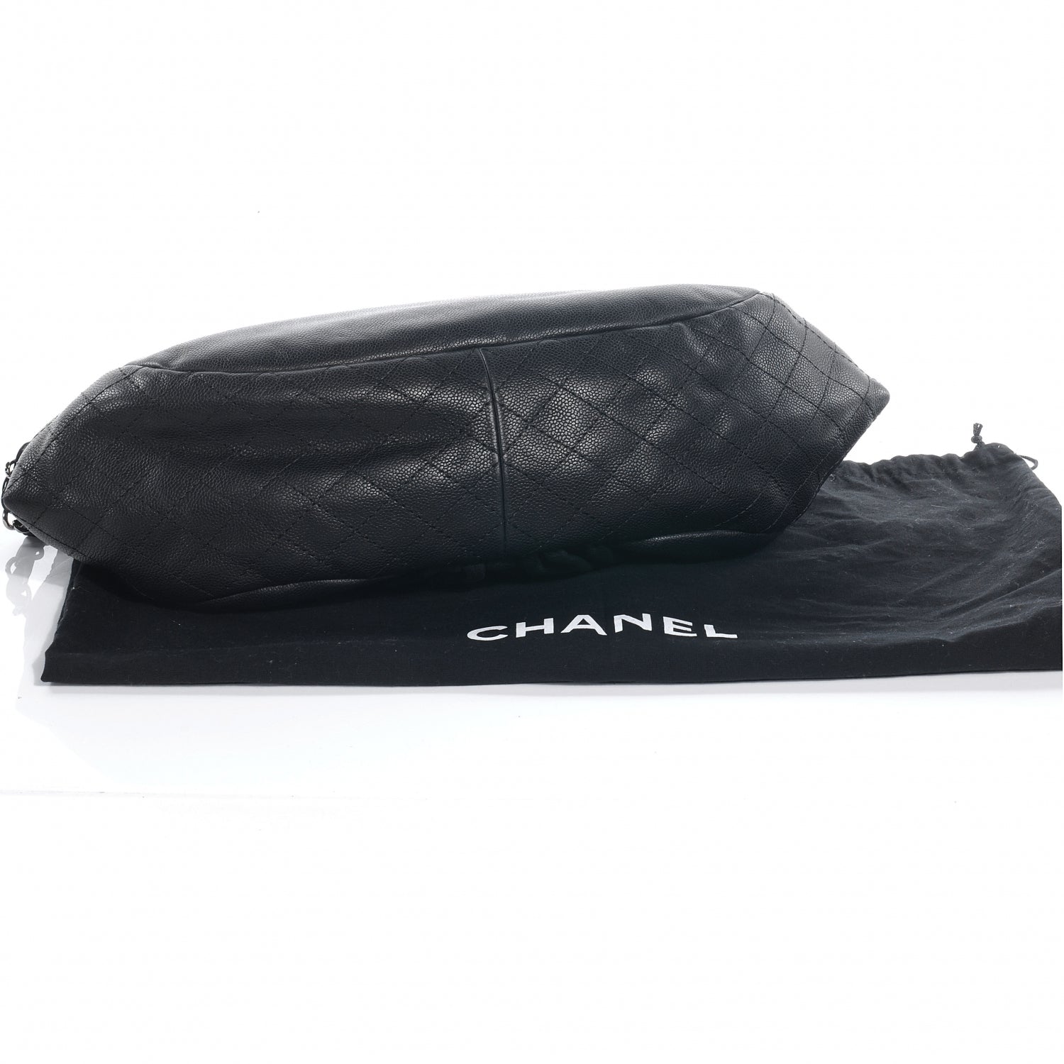 Chanel Caviar Timeless CC Shoulder Bag Black 9 of 9