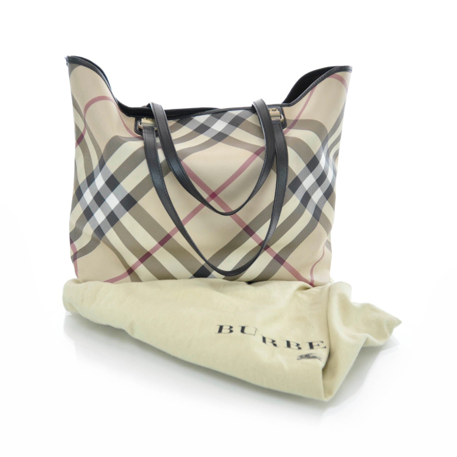 Burberry Nova Check Large Tote Bag 3 of 10
