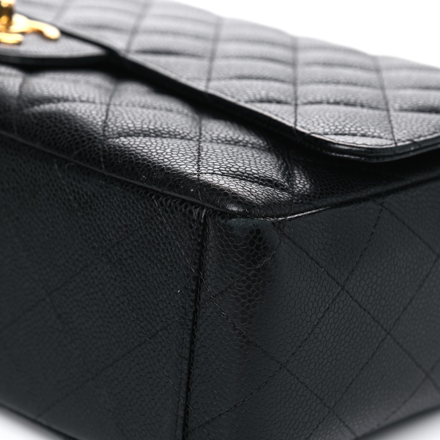 Chanel Caviar Quilted Maxi Double Flap Black 13 of 18