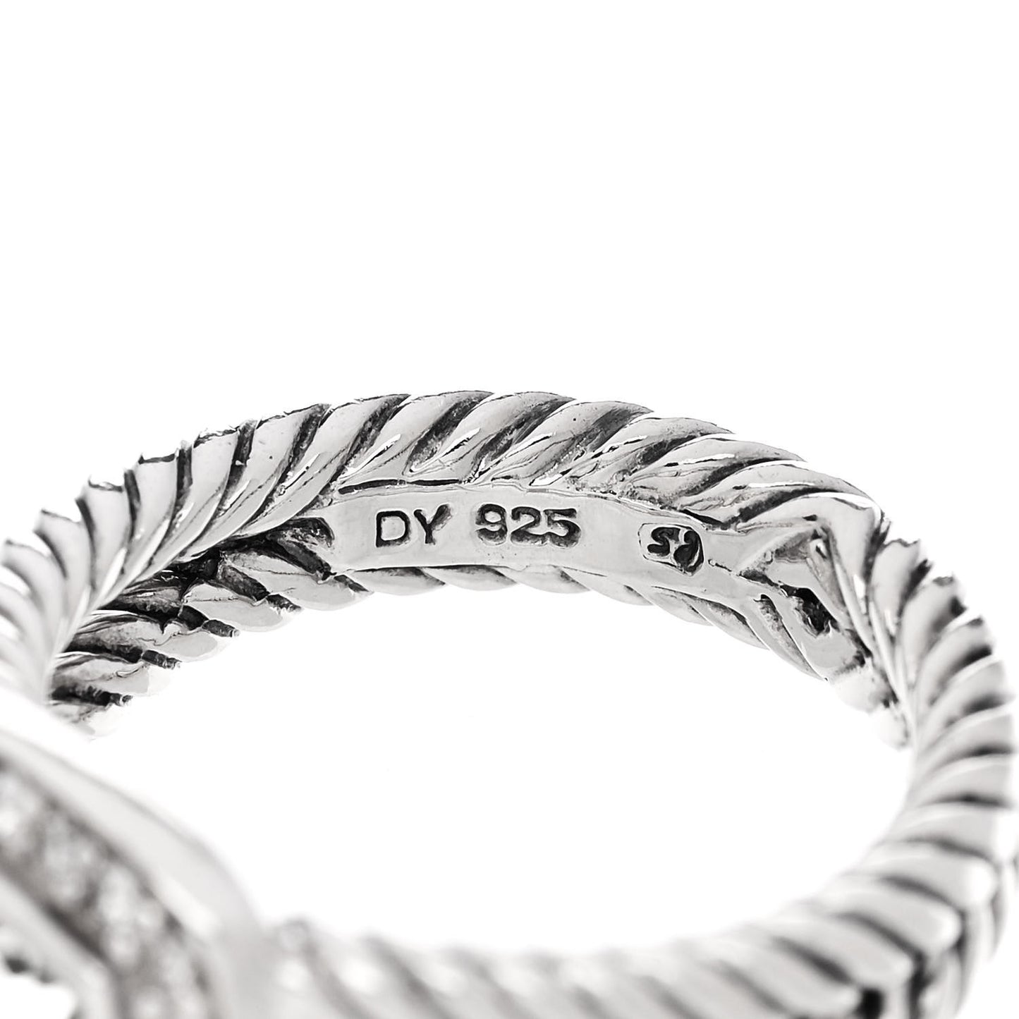 Sterling Silver Diamond Prasiolite 7mm Petite Albion Ring 52 6