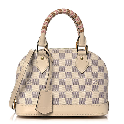 Louis Vuitton Damier Azur Braided Alma BB 1 of 8