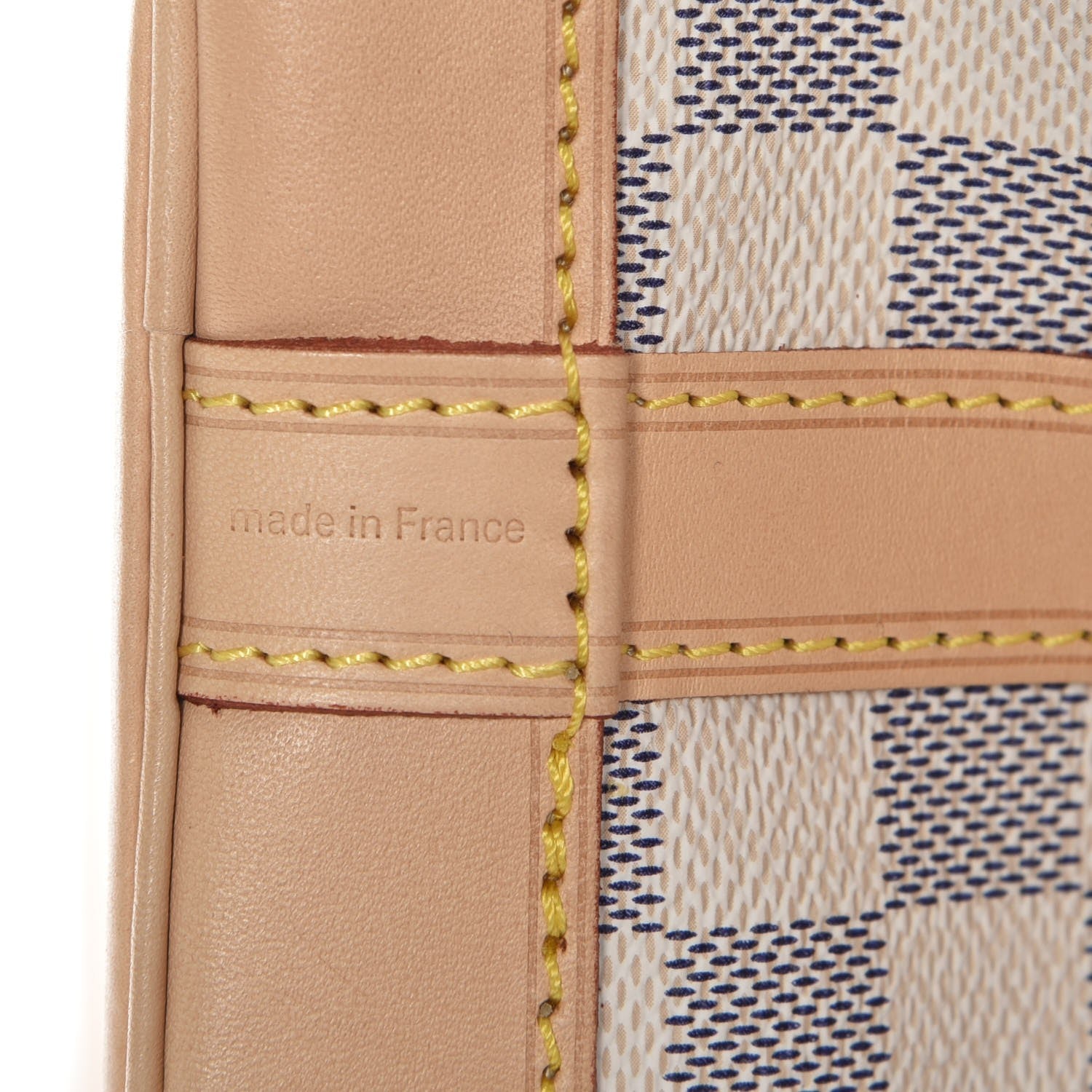 Louis Vuitton Damier Azur Noe BB 7 of 8