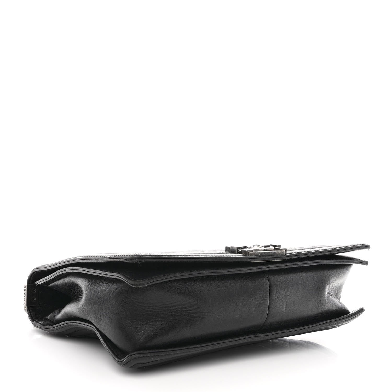 Chanel Calfskin Quilted Large Boy Flap Black 4 of 17